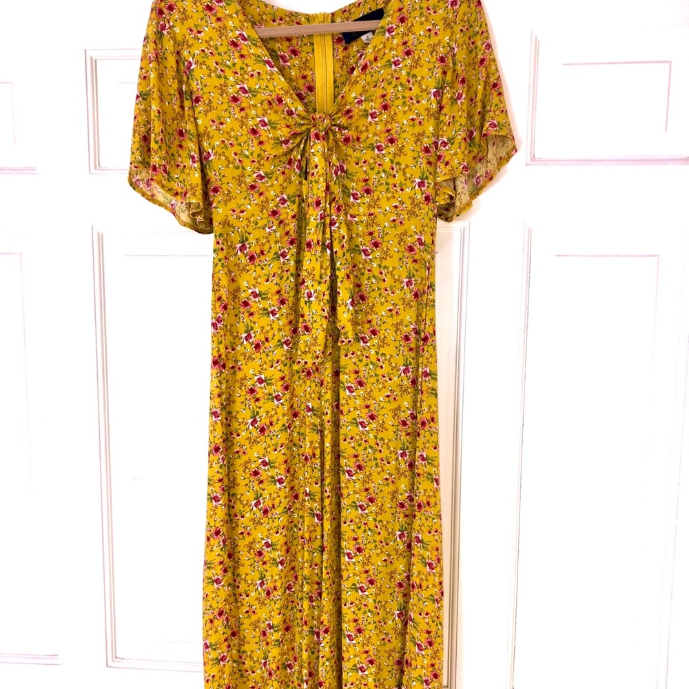 Yellow Jumpsuit Size Small